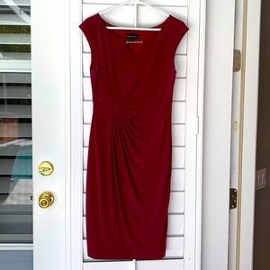 Connected ladies size 8 dress. Dress is more of a plum color.